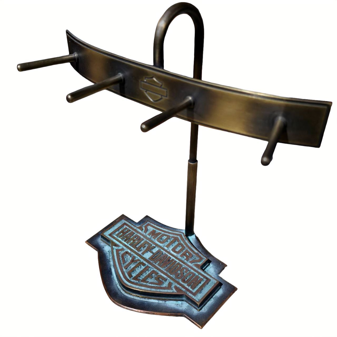 Ключница настольная латунная HD