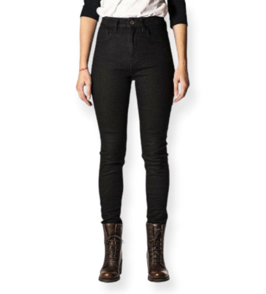 Мотоджинсы женские Rokker Rokkertech Lady High Waist W25L32
