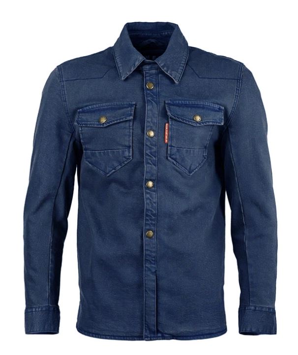 Моторубашка мужская EF56 Fighter Evo Cordura Denim