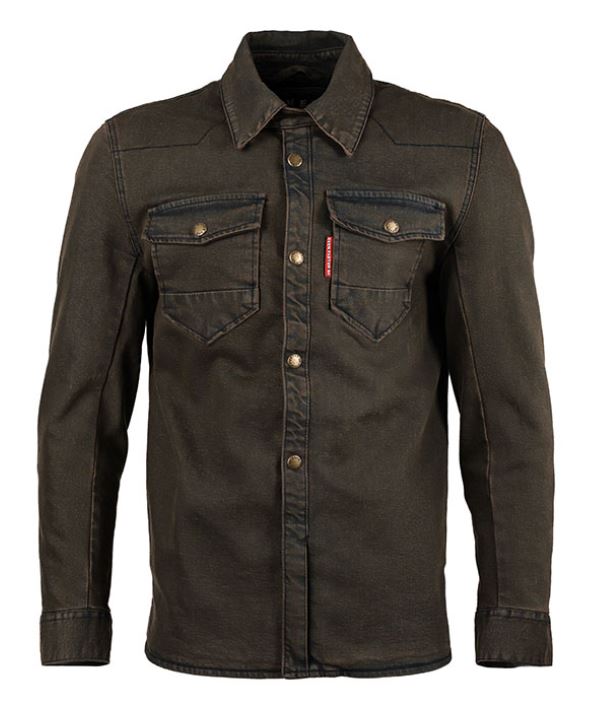 Моторубашка мужская EF56 Fighter Evo Cordura Denim