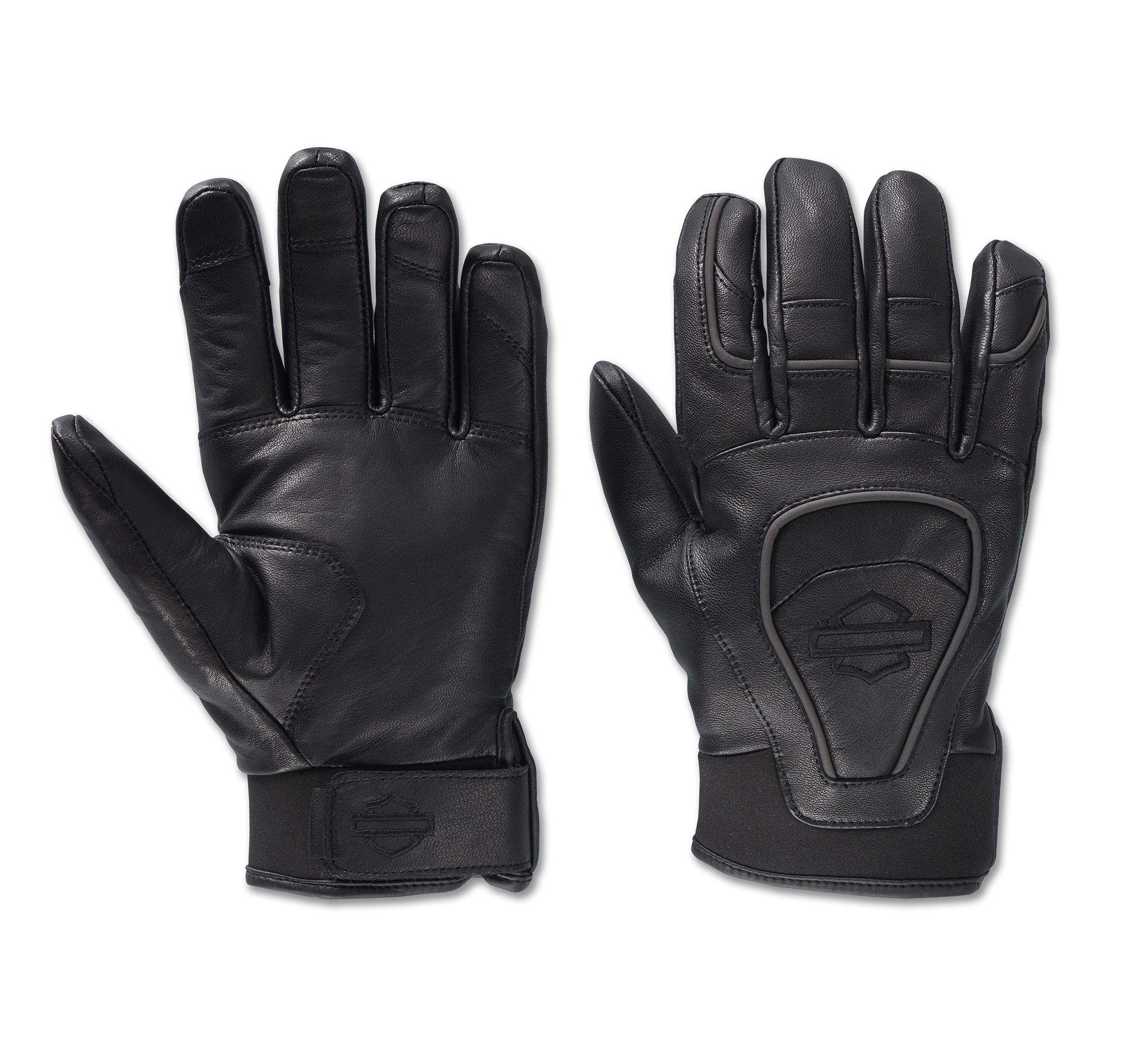 Мотоперчатки мужские Harley-Davidson Waterproof Ovation Leather Gloves