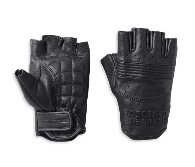 Мотоперчатки мужские Harley-Davidson Men's Oakbrook Fingerless Leather Glove