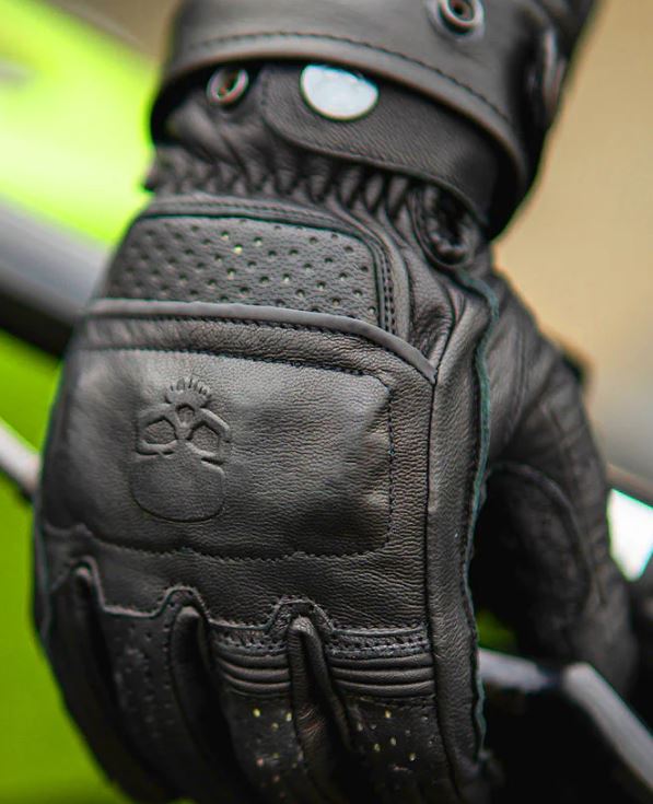 Мотоперчатки мужские BOBHEAD Reaper Leather Black