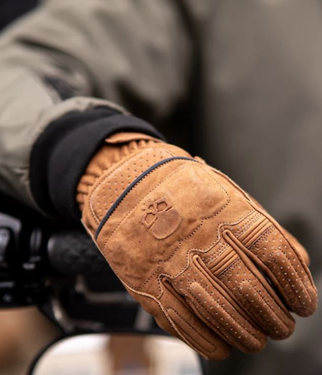 Мотоперчатки мужские BOBHEAD Reaper Leather Brown