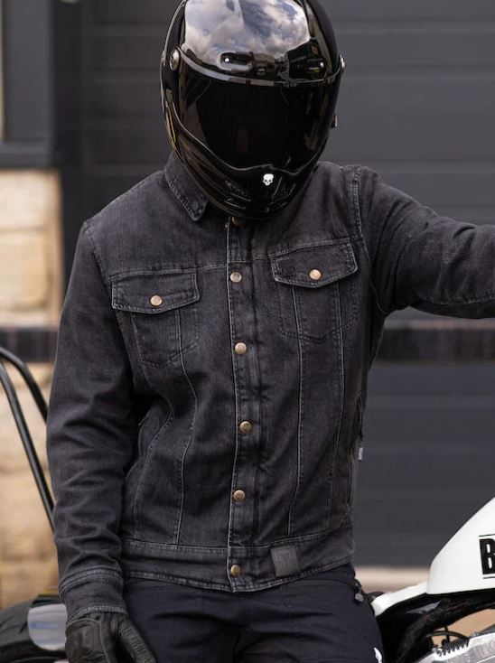 Моторубашка мужская BOBHEAD Protective Riding Shirt Black Morgan
