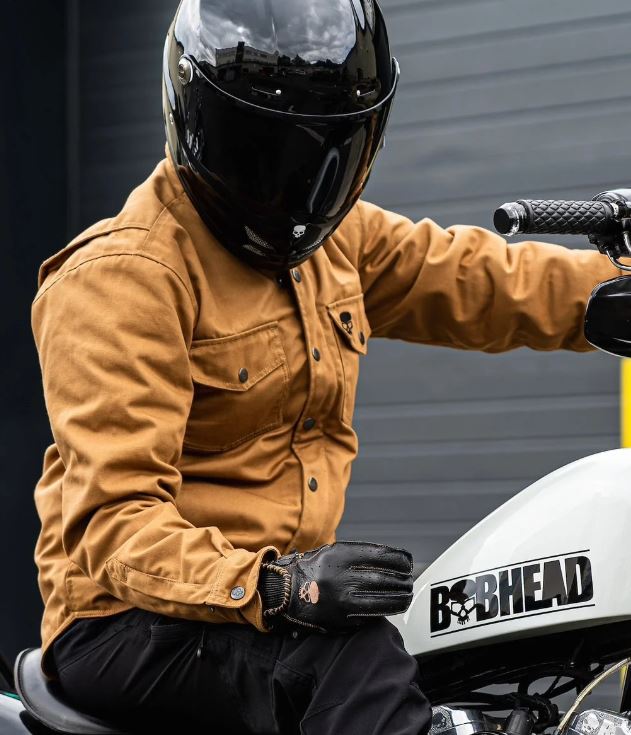 Моторубашка мужская BOBHEAD Protective Riding Shirt Camel