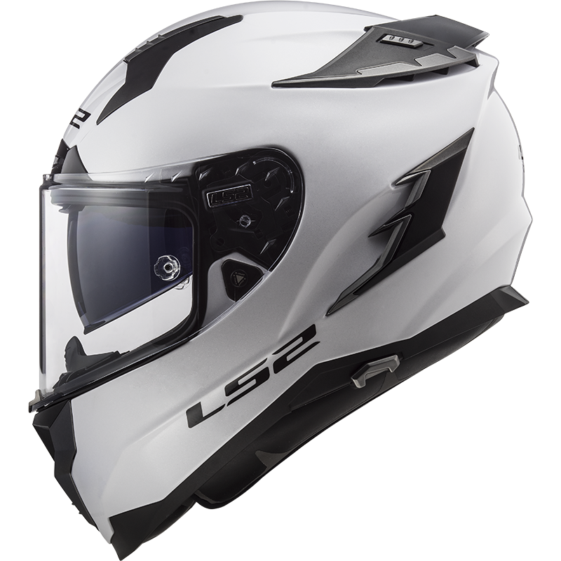 Мотошлем LS2 FF327 Challenger Mono White