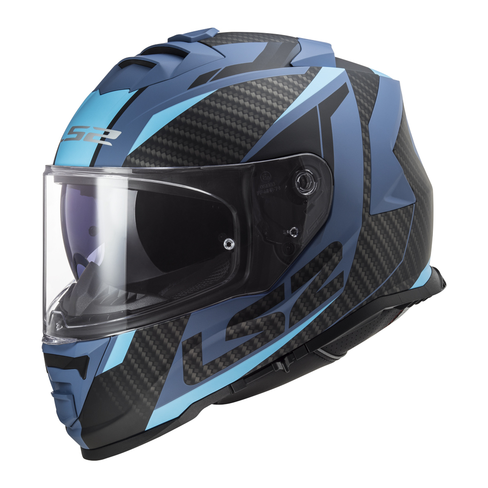 Мотошлем LS2 FF800 II Storm Racer Black Blue