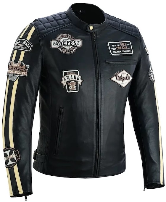 Мотокуртка мужская кожаная Forward Movement VINTAGE SPACE FM10