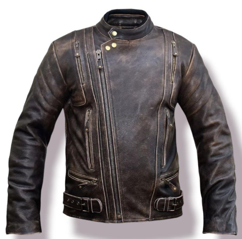 Мотокуртка мужская кожаная Forward Movement FM6