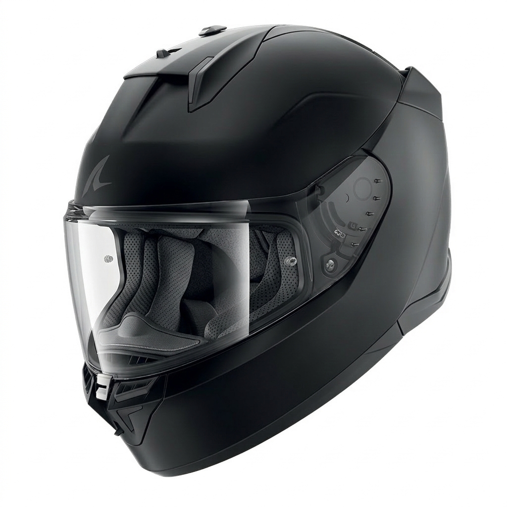 Мотошлем SHARK D-Skwal 3 Blank Mat Black