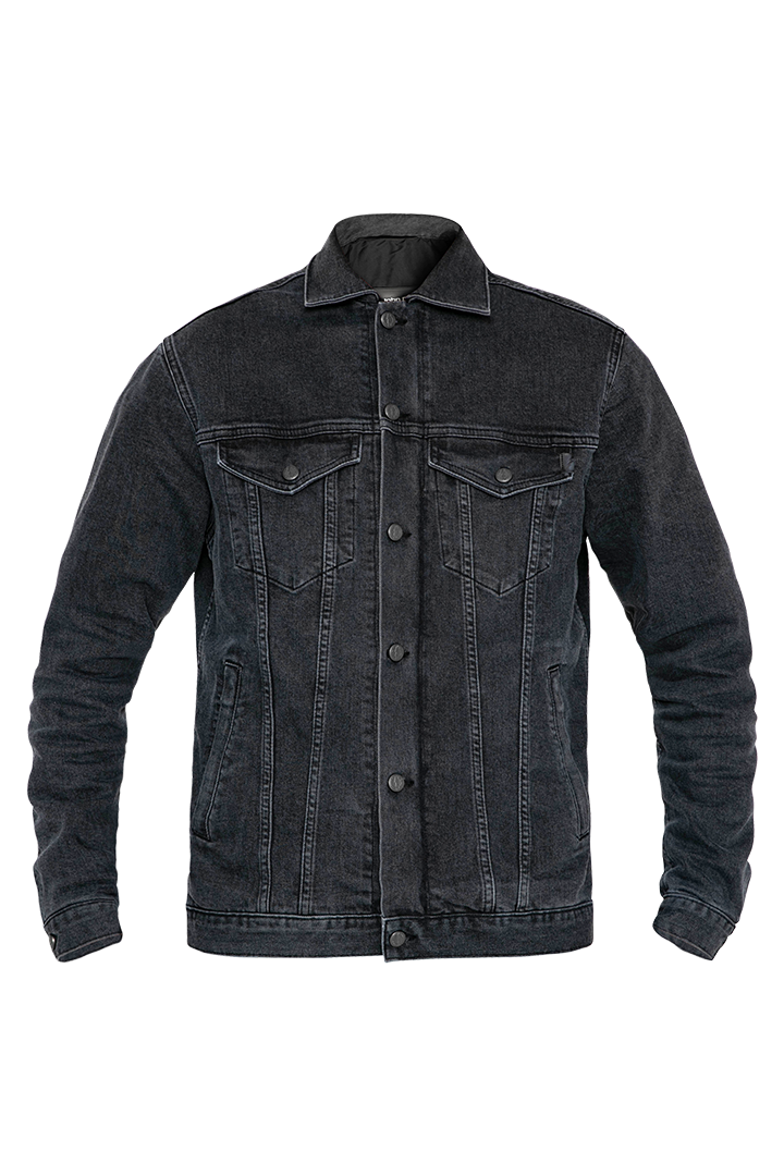 Моторубашка мужская джинсовая John Doe Maverick Jacket Black Raw
