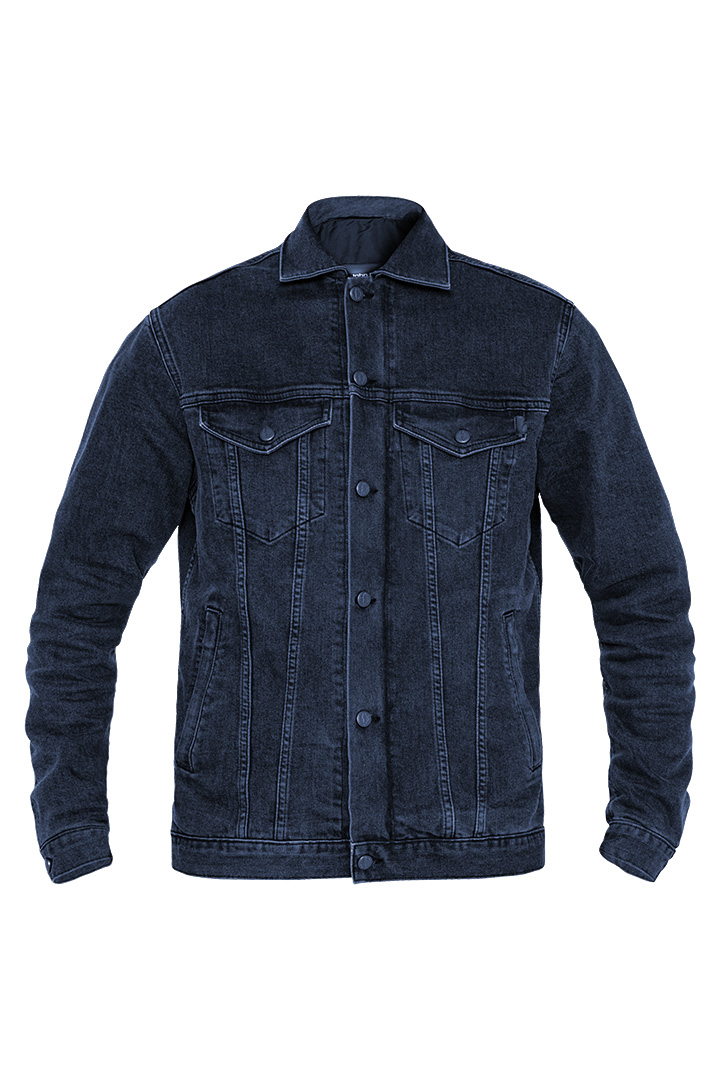 Моторубашка мужская джинсовая John Doe Maverick Jacket Indigo Denim