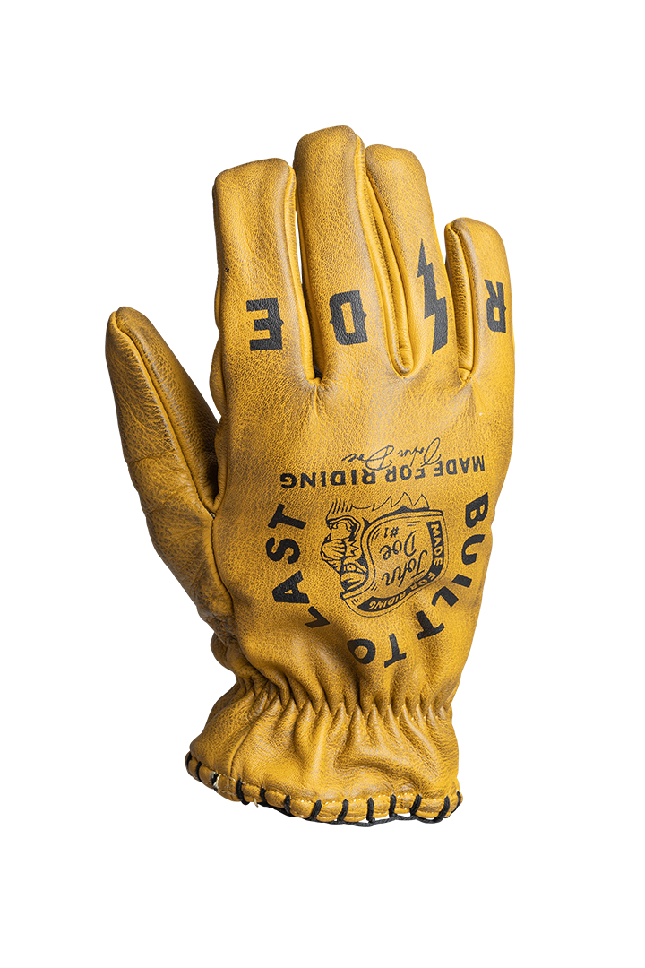 Мотоперчатки мужские John Doe Coyote Yellow Black