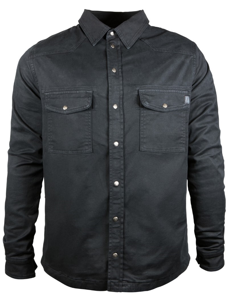 Моторубашка мужская джинсовая John Doe Motoshirt Black
