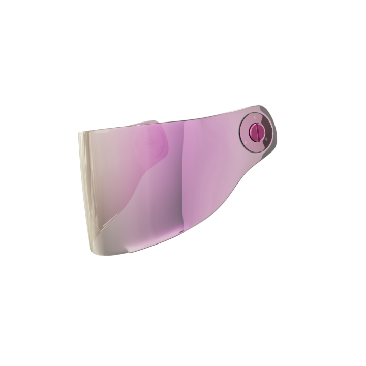 Визор John Doe One Silver Purple Mirror