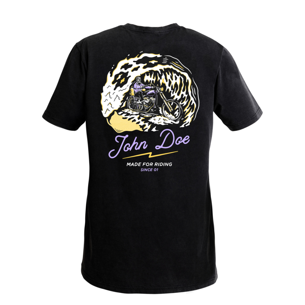 Футболка мужская John Doe T-shirt Wave Black