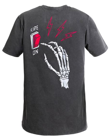 Футболка мужская John Doe T-Shirt Ride On Fade Out Black