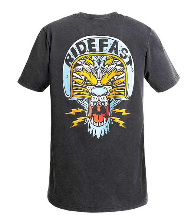 Футболка мужская John Doe T-Shirt Lion Black Out Black