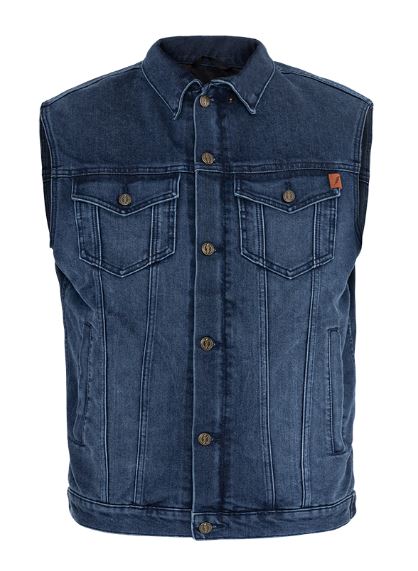 Жилет мужской джинсовый John Doe Trucker Jeans Vest Indigo