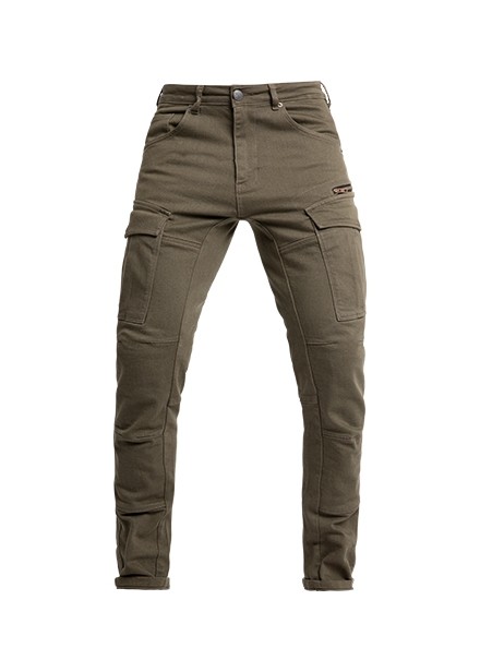 Мотоджинсы мужские John Doe Defender Mono Olive