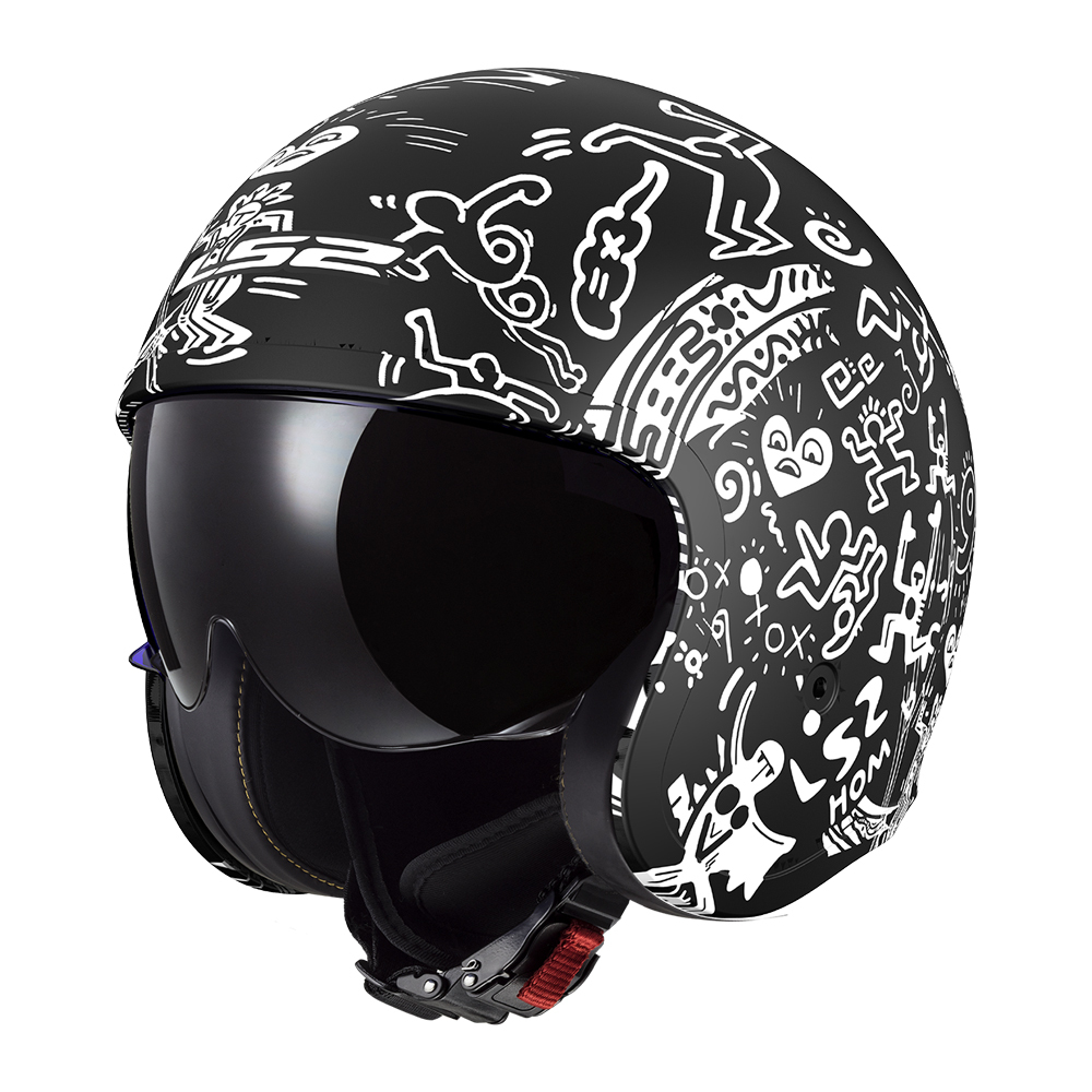 Мотошлем LS2 OF599 Spitfire II Tribal