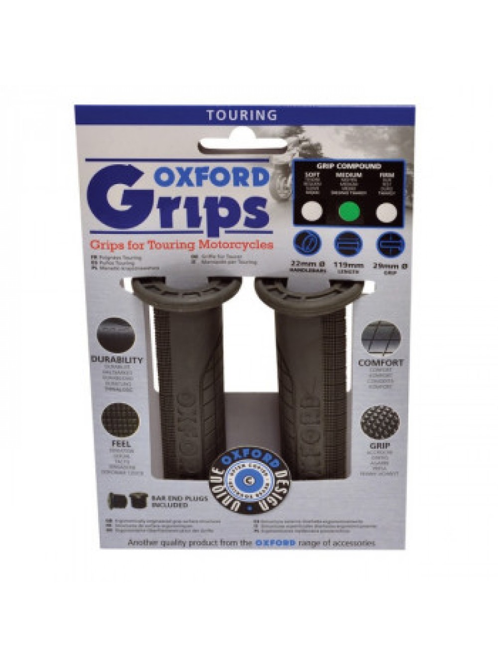 OXFORD Ручки Touring Grips Medium,
