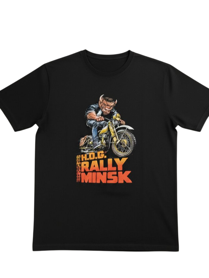 Футболка мужская HOG Rally 2025 черная