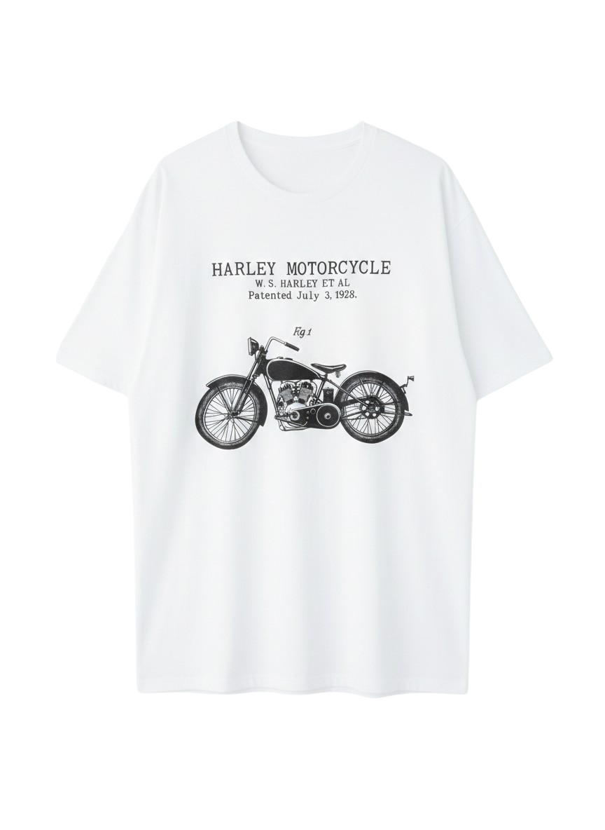 Футболка мужская XD c логотипом Harley Davidson