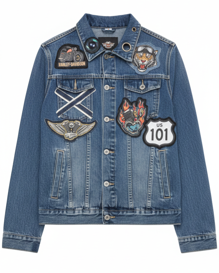 Джинсовая куртка XD с логотипом Harley Davidson M