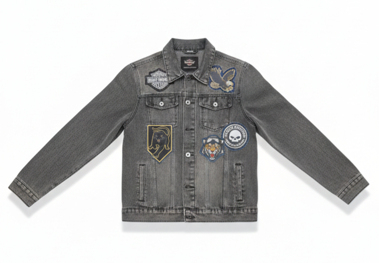Джинсовая куртка XD с логотипом Harley Davidson S